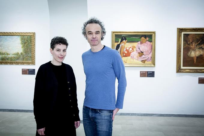 Kuratorja razstave Julija Hoda in Jani Pirnat | Foto: Ana Kovač