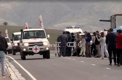 Armenija sprejela prve begunce iz Gorskega Karabaha #video