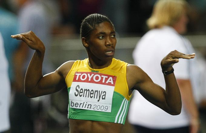 Po zmagi na svetovnem prvenstvu 2009 se je za Caster Semenyo začela kalvarija, ki traja še danes. | Foto: Reuters