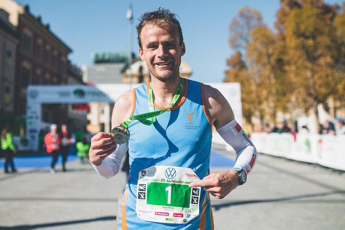 ljubljanski maraton zmagovalci Janez Mulej | Janez Mulej je lani naslov državnega prvaka osvojil na ljubljanskem maratonu. | Foto Grega Valančič/Sportida