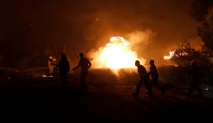 Na pomoč Balkanu slovenski gasilci, ognjeni pekel neizprosen #VIDEO