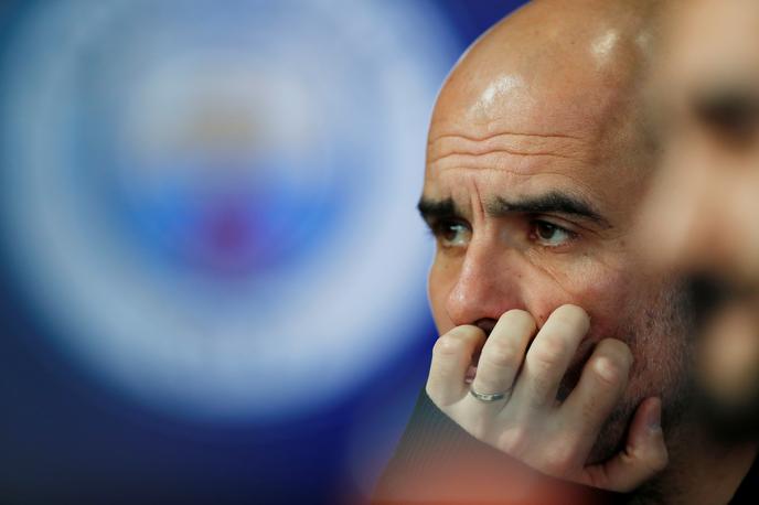 Josep Guardiola Manchester City | Josep Guardiola lahko danes popelje Man City v četrtfinale lige prvakov. | Foto Reuters