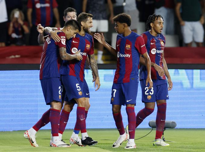 Barcelona je prišla do visoke zmage. | Foto: Reuters