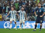 Argentina : Hrvaška Katar 2022 Lionel Messi Julian Alvarez
