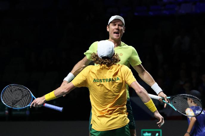 Matthew Ebden in Max Purcell | Matthew Ebden in Max Purcell sta Avstraliji priborila zmago. | Foto Reuters