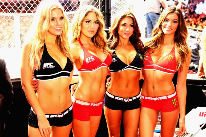 octagon girls | Dekleta pri UFC zaslužijo več kot marsikateri borec. | Foto Getty Images
