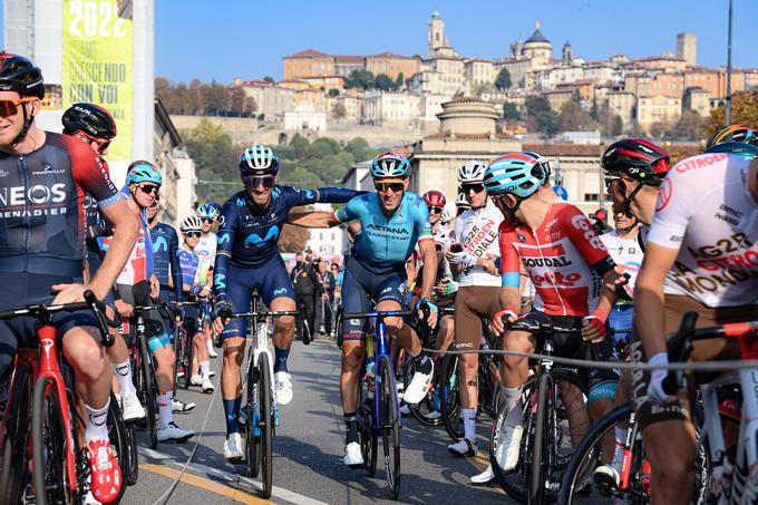 Alejandro Valverde in Vincenzo Nibali sta za zadnjo dirko v kariero izbrala Dirko po Lombardiji. | Foto: Guliverimage/Vladimir Fedorenko