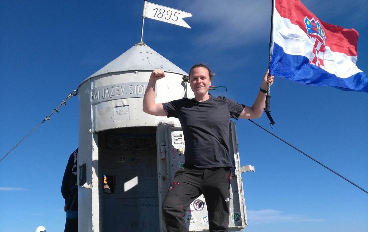 Tomislav Majnarić Gile | 30 let po prvem poskusu pohoda na Triglav je najvišjo slovensko goro vendarle osvojil. | Foto Osebni arhiv Tomislav Majnarić