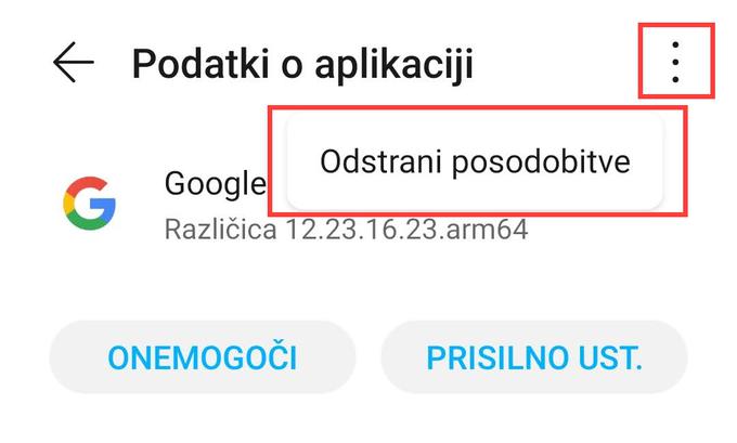 Google | Foto: Matic Tomšič / Posnetek zaslona