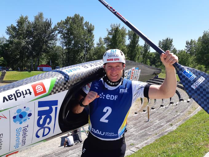 Benjamin Savšek je v Pauju dosegel drugi naslov evropskega prvaka. | Foto: Boštjan Boh