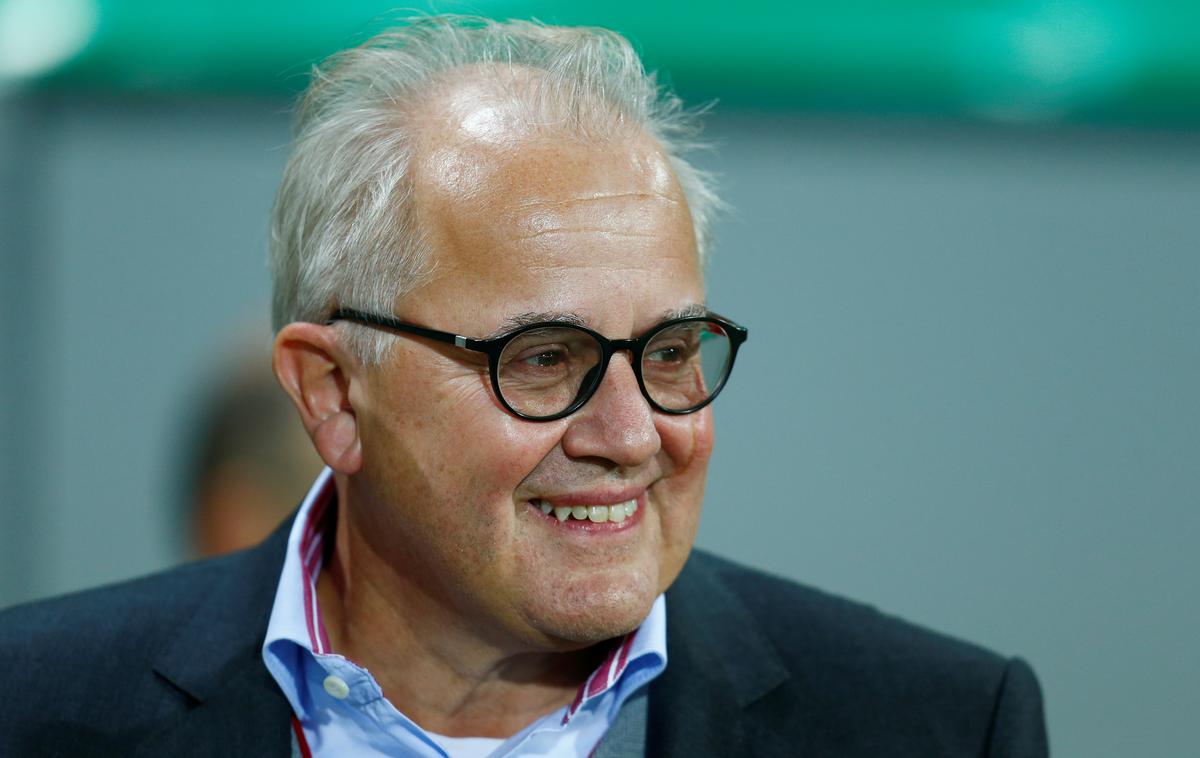 Fritz Keller | Nemška nogometna zveza (DFB) se bo v prihodnosti zavzela za omejitev izplačil nogometašem (salary cap), je danes sporočil njen predsednik Fritz Keller. | Foto Reuters