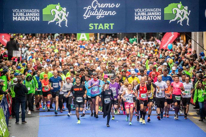 Ljubljanski maraton 2022 | Ljubljano so že šestindvajsetič preplavili tekači. Volkswagen ljubljanskega maratona se je v dveh dneh udeležilo skoraj 14 tisoč tekačev in tekačic. | Foto Siniša Kanižaj/Sportida