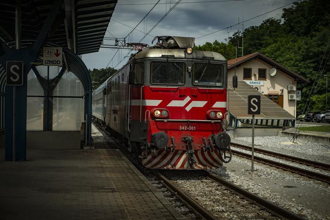 Prihod mednarodnega InterCity vlaka Citadela na postajo Ormož | Foto: Ana Kovač