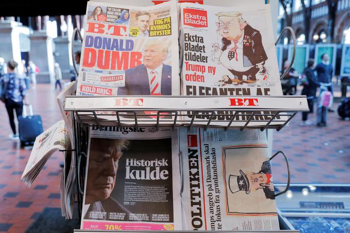 Danska medijem pomaga z novo shemo, pri kateri gre za podporo glede na produkcijske uredniške stroške, kar so pretežno stroški dela zaposlenih novinarjev. Subvencije so vredne 53 milijonov evrov letno. | Foto: Reuters