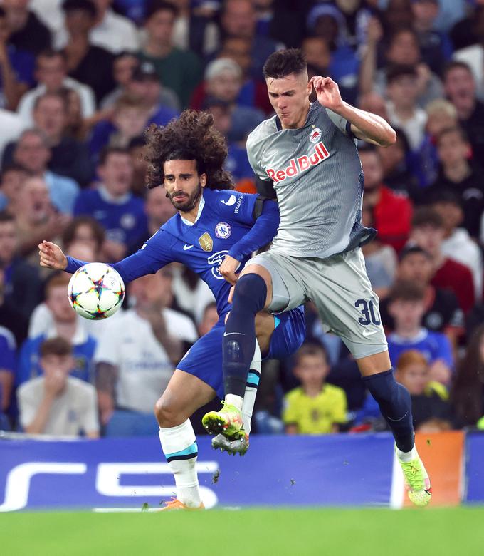 Lani se je v ligi prvakov pomeril s Chelseajem, enim izmed angleških velikanov, ki je zanj pokazal veliko zanimanje. | Foto: Reuters