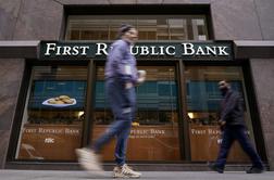 Propad že tretje ameriške banke letos povzroča skrbi
