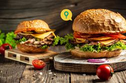 Glovo razkriva: lani v Sloveniji kar 163 odstotkov več naročil burgerjev, to je največja rast v JV Evropi