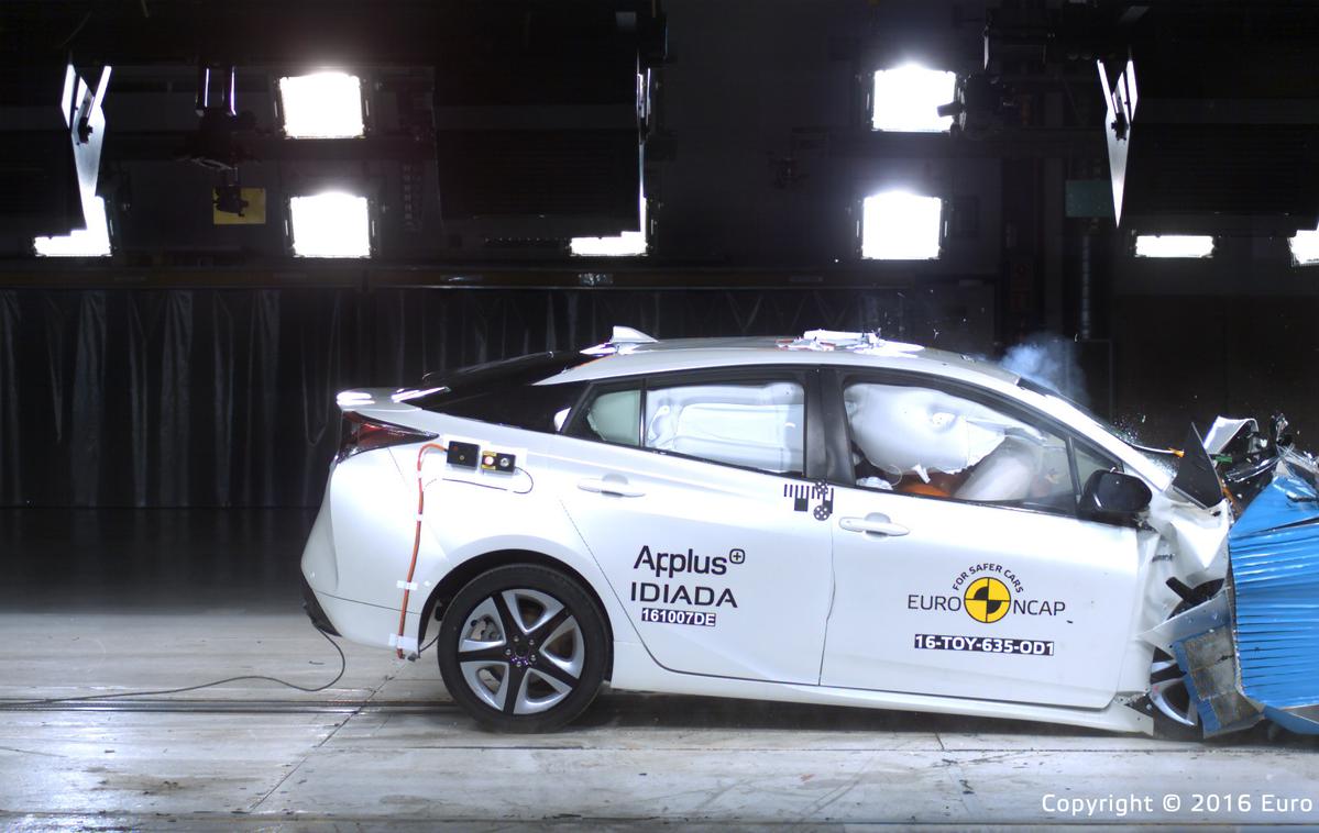 Euro NCAP varnostni testi april 2016: toyota prius in suzuki baleno