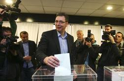 V Srbiji zmaga Srbske napredne stranke