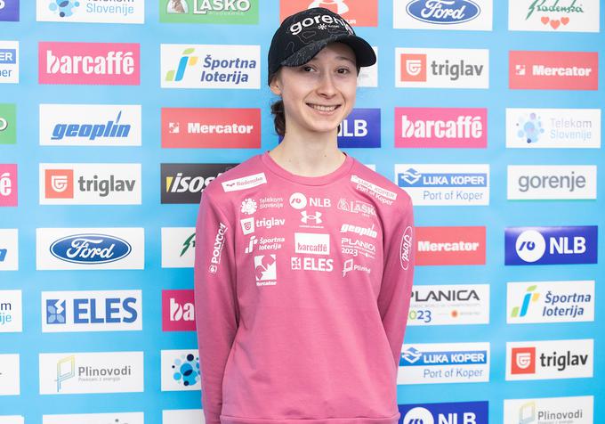 Nika Prevc bo nastopila na prvem članskem svetovnem prvenstvu.  | Foto: Nik Moder/Sportida