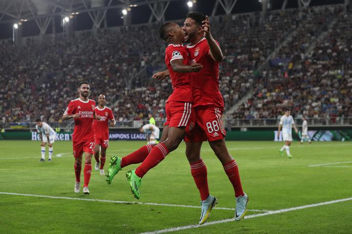 Benfica Dinamo Kijev | Benfica je z 2:0 premagala Dinamo Kijev. | Foto Reuters