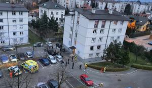 Eksplozija v Kranju: stanovalci so se že vrnili domov