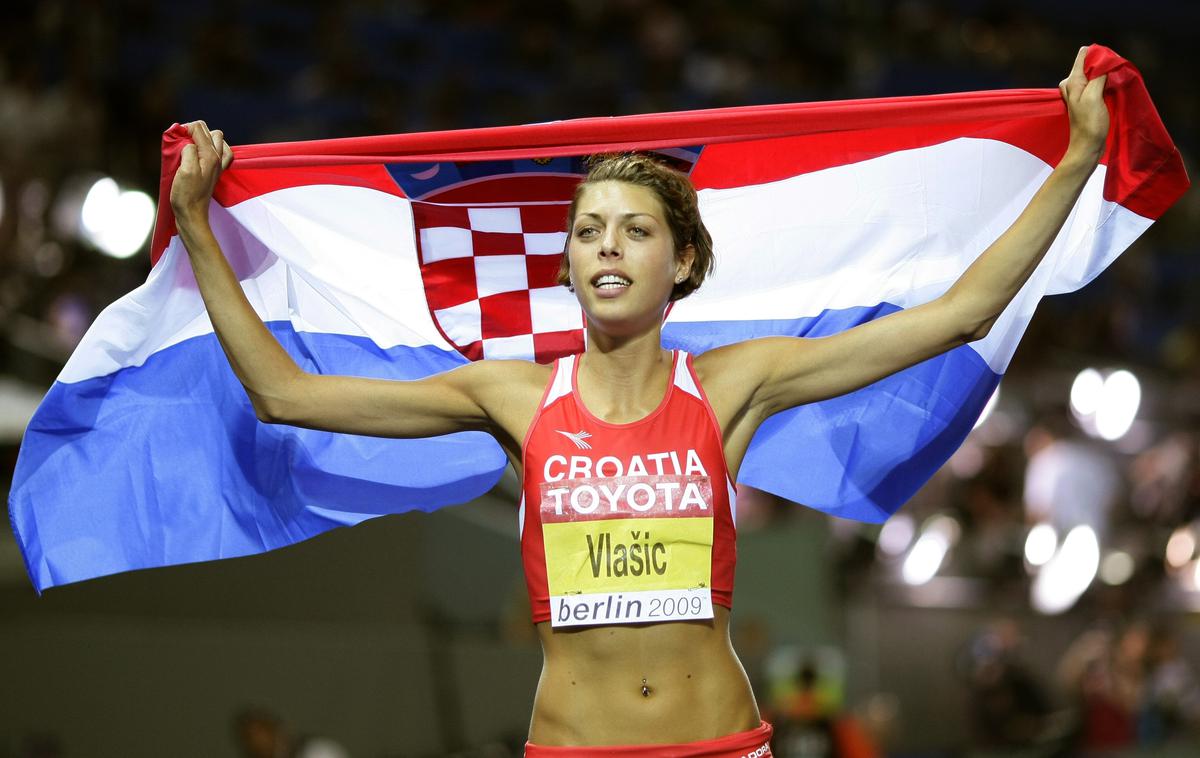 Blanka Vlašić | Blanka Vlašič je naslov svetovne prvakinje v skoku v višino osvojila kar štirikrat. Tako se je veselila leta 2009 v Berlinu. | Foto Reuters