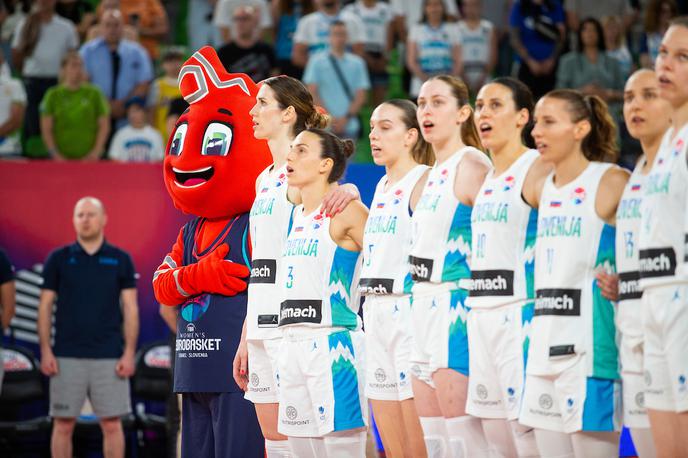 slovenska ženska košarkarska reprezentanca Slovenija : Francija | Slovenke so domače prvenstvo končale na 15. mestu. | Foto Siniša Kanižaj/Sportida
