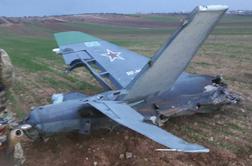 Sirski uporniki sestrelili rusko vojaško letalo #foto #video