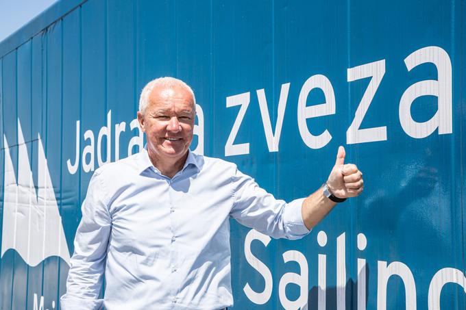 "Naš cilj je v Parizu 2024 nastopiti vsaj v štirih konkurencah," pravi predsednik zveze Samo Lozej. | Foto: Jadralna zveza Slovenije