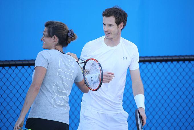 Andy Murray in Amelie Mauresmo sta pred leti uspešno sodelovala. | Foto: Gulliver/Getty Images
