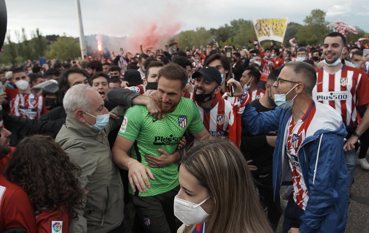 Atletico Madrid prvak | Jan Oblak je uresničil svoje sanje. V Španiji je z Atleticom osvojil la ligo. | Foto Guliverimage