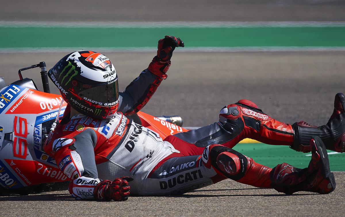 Jorge Lorenzo | Španski dirkač Jorge Lorenzo bo zaradi poškodbe moral izpustiti nastop na Veliki nagradi Japonske.  | Foto Getty Images