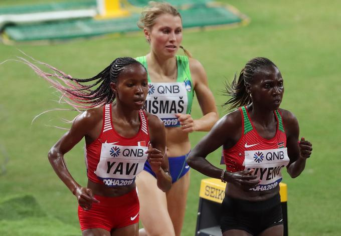 Maruša Mišmaš se je uvrstila v ponedeljkov finale teka na 3.000 metrov z zaprekami. | Foto: Reuters