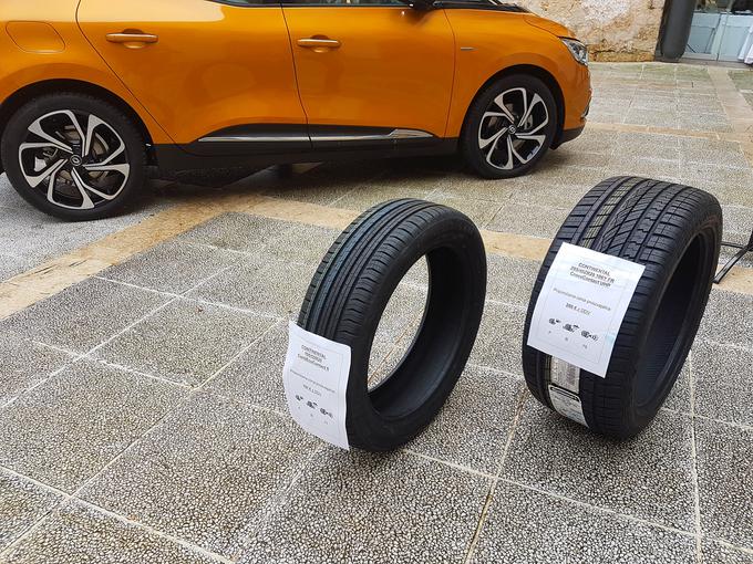 V Renaultovih salonih in na pooblaščenih servisih je po na novo postavljenem ceniku tako Continentalovo zimsko gumo za novega scenica mogoče dobiti za 137,45 evra. | Foto: Jure Gregorčič