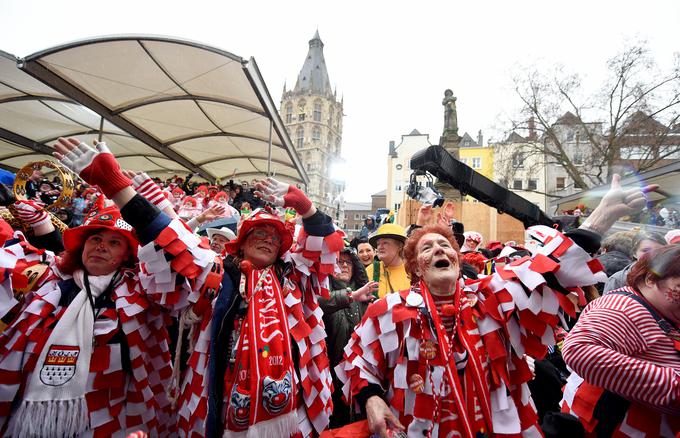 Karneval v Kölnu se vsako leto začne 11. novembra, natanko 11 minut po 11. uri. | Foto: Guliverimage/Getty Images