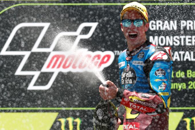Alex Marquez je slavil v moto2. | Foto: Reuters