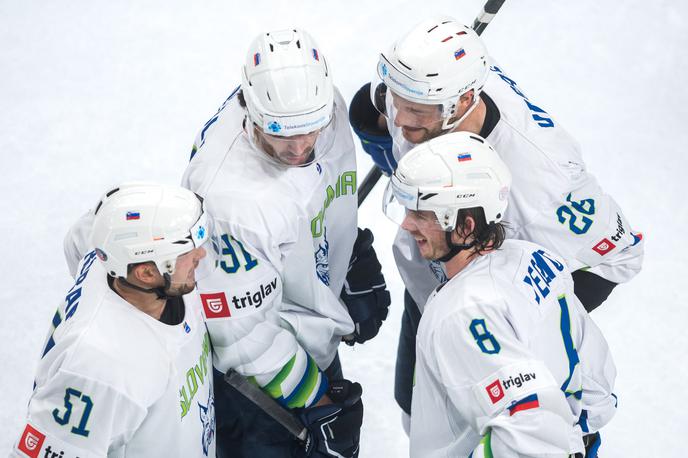 slovenska hokejska reprezentanca Romunija | Slovenci so zanesljivo premagali Romune. | Foto Domen Jančič/HZS