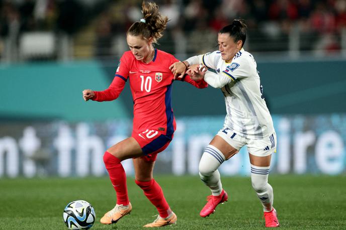 SP ženske Norveška Caroline Hansen | Caroline Hansen se je po izbruhu na prejšnji tekmi vrnila v postavo Norveške. | Foto Reuters
