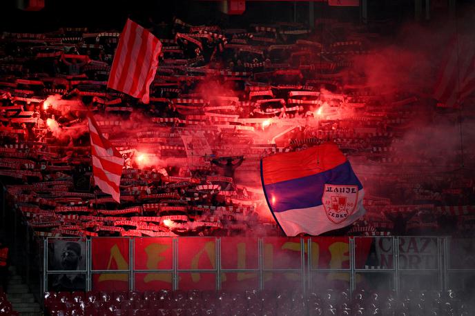 navijači Crvena zvezda Leipzig | Foto Reuters