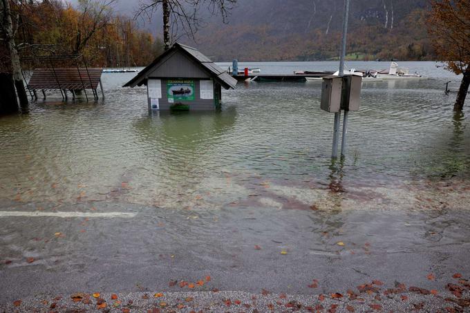 Poplave, Slovenija, reke, Ribčev Laz | Foto: Matic Prevc/STA
