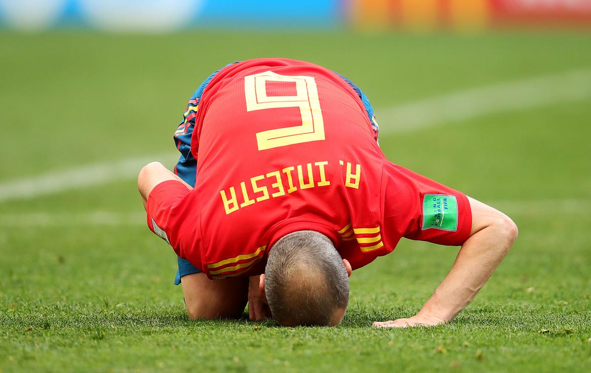 Iniesta | Španski nogometaš Andres Iniesta je še eden v vrsti vrhunskih športnikov, ki se spopadajo z depresijo. | Foto Getty Images