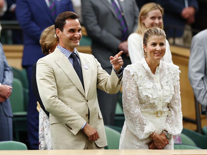 Roger Federer je letos v Wimbledon prišel kot gledalec. | Foto: Guliverimage