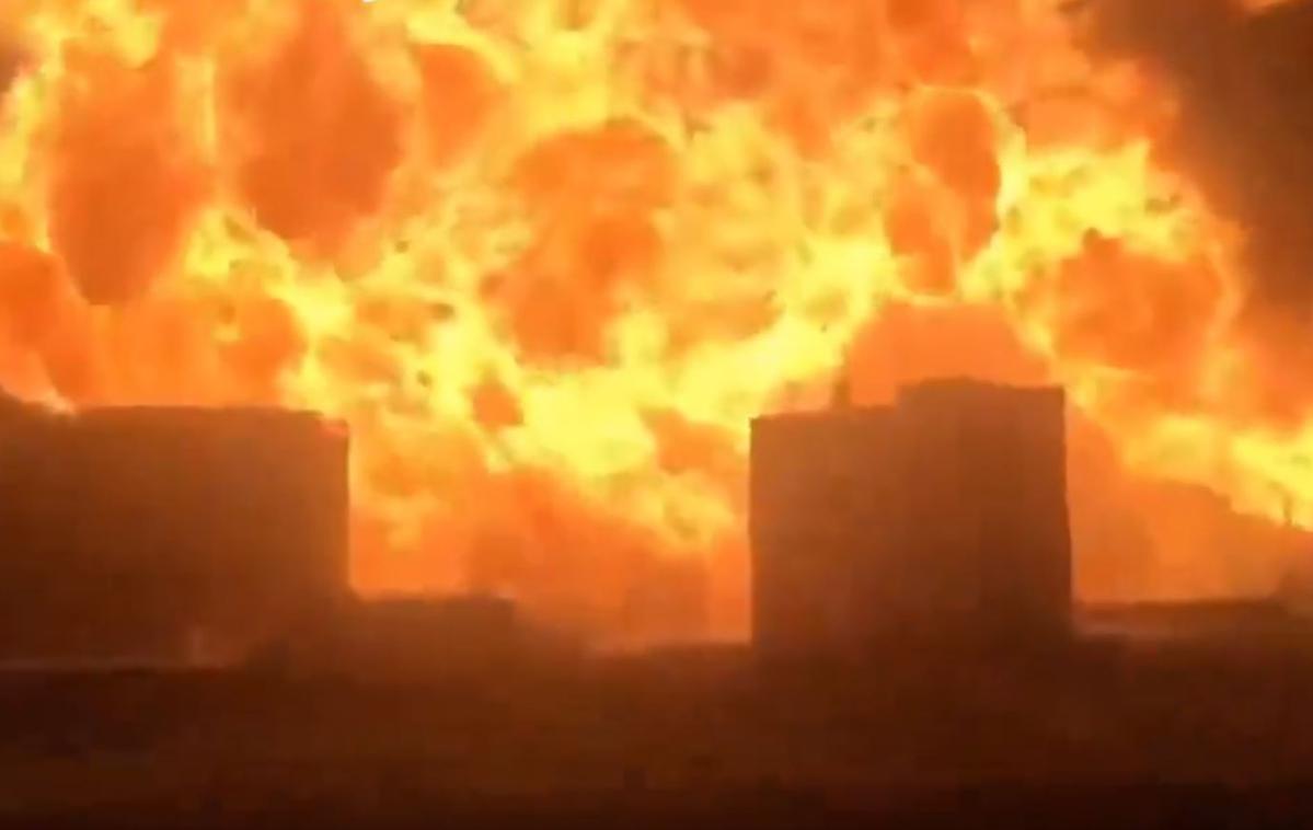 Nairobi, požar, Kenija | Za zdaj okoliščine nesreče še niso znane. | Foto X/@rawsalerts