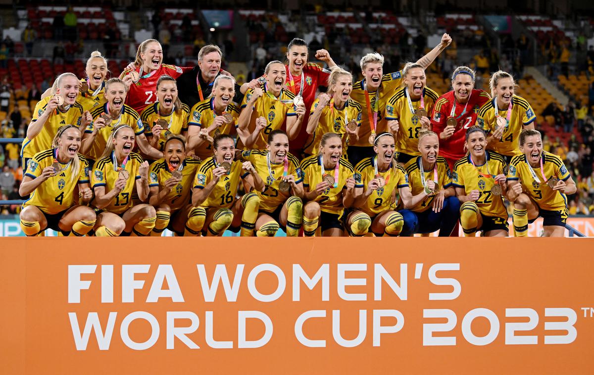 Švedska | Švedinje so osvojile tretje mesto. | Foto Reuters