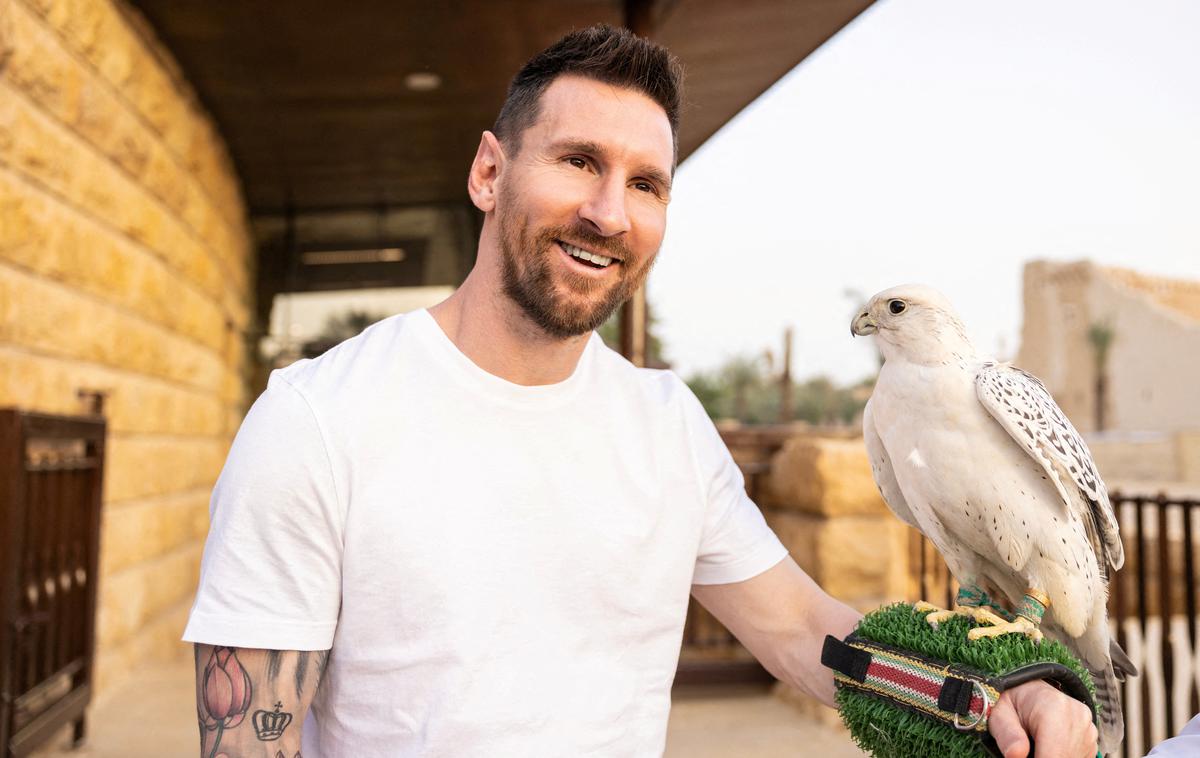 Lionel Messi Savdska Arabija | Lionel Messi je poleti prejel izdatno ponudbo za nadaljevanje kariere v Savdski Arabiji, a se je nato odločil za selitev v ZDA, kjer je na Floridi poskrbel za neverjetno nogometno evforijo. | Foto Reuters