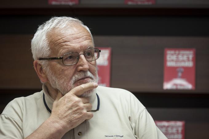 Ekonomist in politik Jože Mencinger je umrl 26. avgusta. | Foto: Bojan Puhek