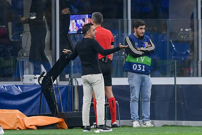 Xavi je pričakoval, da Slavko Vinčić ne bo razveljavil zadetka Pedrija. | Foto: Guliverimage/Vladimir Fedorenko