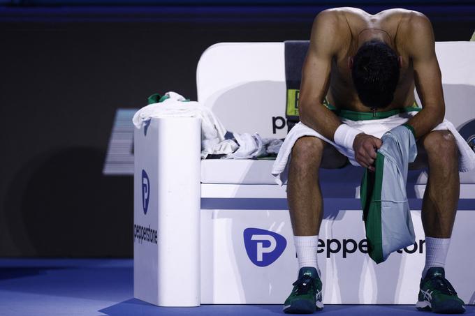 Novak Đoković je v zadnjem času v vse prej kot dobri formi. | Foto: Reuters