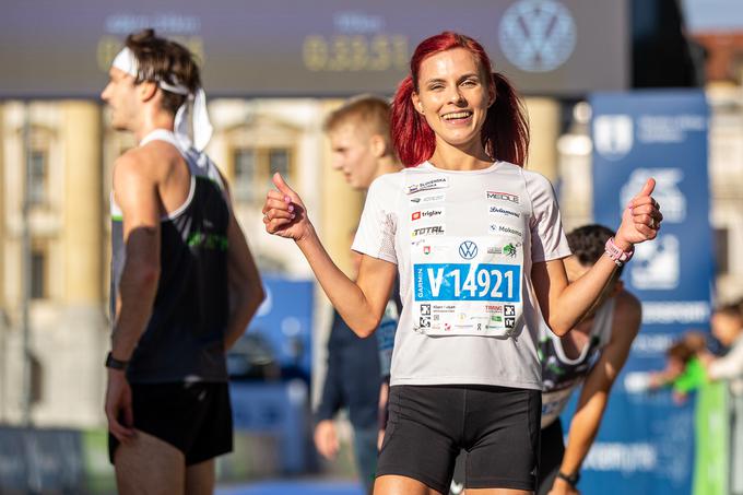 Klara Lukan z dopusta do zmage na deset kilometrov. | Foto: Peter Kastelic/AZS